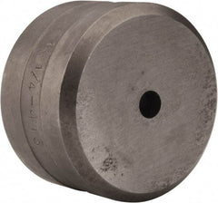 Cleveland Steel Tool - 1/4 Inch Diameter Round Ironworker Die - 1-13/16 Inch Head Diameter, 1-1/8 Inch Head Height - Benchmark Tooling