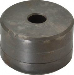 Cleveland Steel Tool - 9/32 Inch Diameter Round Ironworker Die - 1-13/16 Inch Head Diameter, 1-1/8 Inch Head Height - Benchmark Tooling