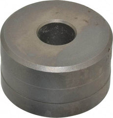 Cleveland Steel Tool - 15/32 Inch Diameter Round Ironworker Die - 1-13/16 Inch Head Diameter, 1-1/8 Inch Head Height - Benchmark Tooling