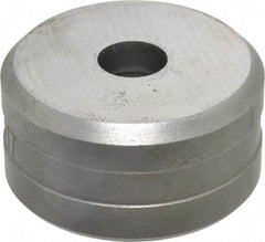 Cleveland Steel Tool - 17/32 Inch Diameter Round Ironworker Die - 2 Inch Head Diameter, 1 Inch Head Height - Benchmark Tooling