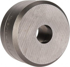 Cleveland Steel Tool - 9/16 Inch Diameter Round Ironworker Die - 2 Inch Head Diameter, 1 Inch Head Height - Benchmark Tooling