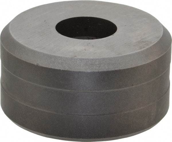 Cleveland Steel Tool - 23/32 Inch Diameter Round Ironworker Die - 2 Inch Head Diameter, 1 Inch Head Height - Benchmark Tooling