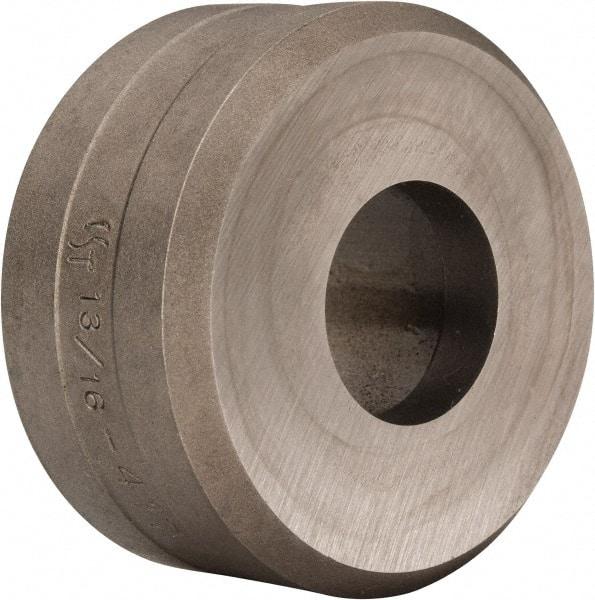 Cleveland Steel Tool - 13/16 Inch Diameter Round Ironworker Die - 2 Inch Head Diameter, 1 Inch Head Height - Benchmark Tooling