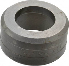 Cleveland Steel Tool - 1-3/16 Inch Diameter Round Ironworker Die - 2 Inch Head Diameter, 1 Inch Head Height - Benchmark Tooling