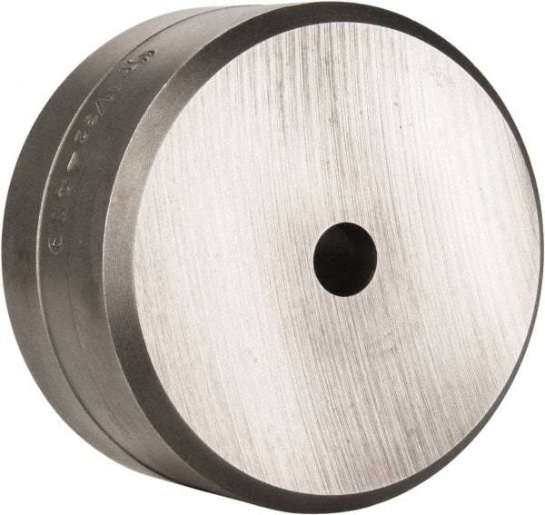 Cleveland Steel Tool - 11/32 Inch Diameter Round Ironworker Die - 2-3/8 Inch Head Diameter, 1-1/4 Inch Head Height - Benchmark Tooling