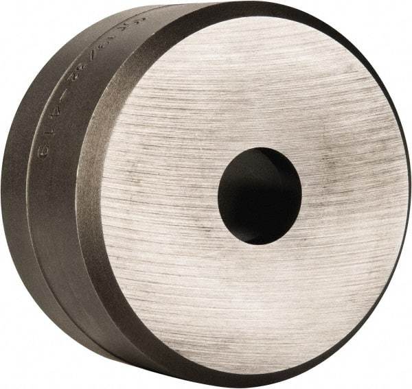 Cleveland Steel Tool - 19/32 Inch Diameter Round Ironworker Die - 2-3/8 Inch Head Diameter, 1-1/4 Inch Head Height - Benchmark Tooling