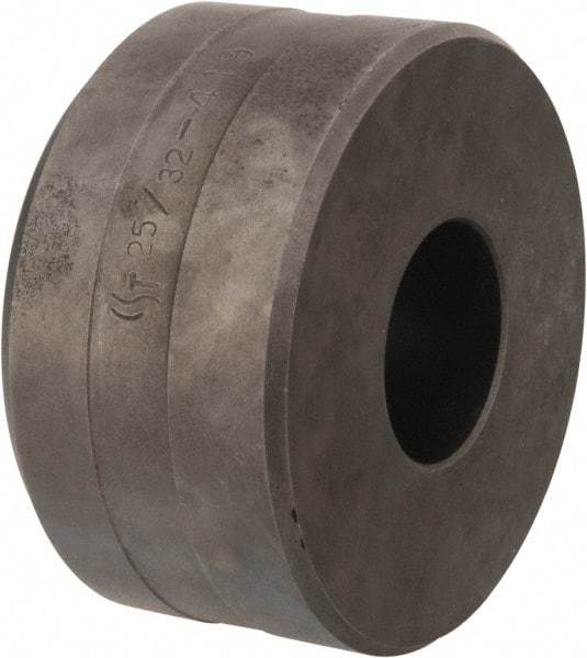 Cleveland Steel Tool - 25/32 Inch Diameter Round Ironworker Die - 2-3/8 Inch Head Diameter, 1-1/4 Inch Head Height - Benchmark Tooling