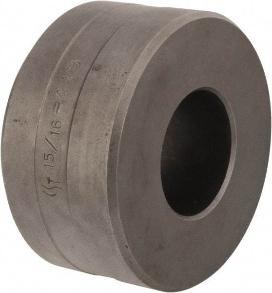 Cleveland Steel Tool - 15/16 Inch Diameter Round Ironworker Die - 2-3/8 Inch Head Diameter, 1-1/4 Inch Head Height - Benchmark Tooling