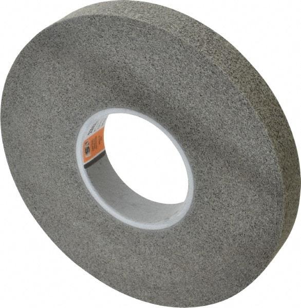 Standard Abrasives - 8" Diam, 1" Face Width, 3" Center Hole, Fine Grade, Silicon Carbide Deburring Wheel - Convolute, Density 9 Grade, 8,000 RPM - Benchmark Tooling