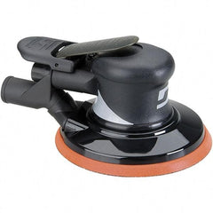 Dynabrade - 12,000 OPM, 18 CFM Air Consumption, Palm Air Orbital Sander - Round Pad, 1/4 NPT Inlet - Benchmark Tooling