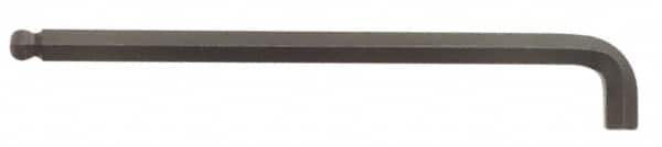 Bondhus - 10mm Hex, Short Arm, Ball End Hex Key - 7-49/64" OAL, Protanium High Torque Steel, Metric System of Measurement - Benchmark Tooling