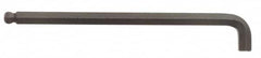 Bondhus - 10mm Hex, Short Arm, Ball End Hex Key - 7-49/64" OAL, Protanium High Torque Steel, Metric System of Measurement - Benchmark Tooling