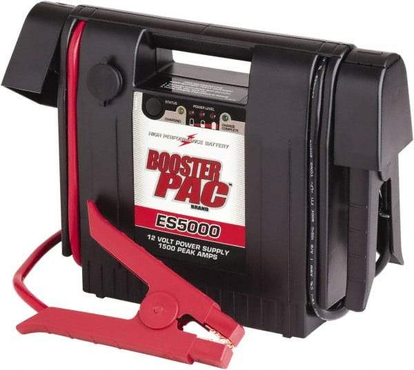 Solar - 12 VDC Jump Starter - 1,500 Peak Amps/400 Crank Amps - Benchmark Tooling