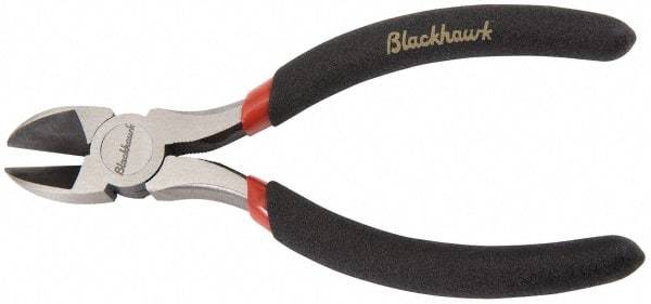 Blackhawk by Proto - 6-1/2" OAL, 10 AWG Capacity, Diagonal Cutter - 13/16" Jaw Length x 7/8" Jaw Width, Cushion Grip Handle - Benchmark Tooling