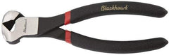 Blackhawk by Proto - 6-5/8" OAL, 12 AWG Capacity, End Cutting Pliers - 5/16" Jaw Length x 1-3/4" Jaw Width, Cushion Grip Handle - Benchmark Tooling