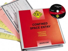 Marcom - Confined Space Entry, Multimedia Training Kit - 19 Minute Run Time DVD, English and Spanish - Benchmark Tooling