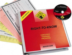 Marcom - Right to Know for Auto Service Facilities, Multimedia Training Kit - 21 Minute Run Time DVD, English and Spanish - Benchmark Tooling