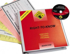 Marcom - Right to Know for Building and Construction Companies, Multimedia Training Kit - DVD, English - Benchmark Tooling