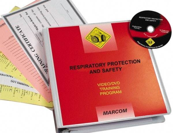 Marcom - Respiratory Protection and Safety, Multimedia Training Kit - DVD, English - Benchmark Tooling