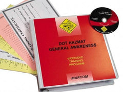 Marcom - DOT HazMat General Awareness, Multimedia Training Kit - 17 Minute Run Time DVD, English and Spanish - Benchmark Tooling