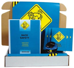 Marcom - Back Safety, Multimedia Training Kit - DVD, English and Spanish - Benchmark Tooling