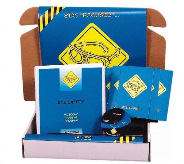 Marcom - Eye Safety, Multimedia Training Kit - DVD, English - Benchmark Tooling