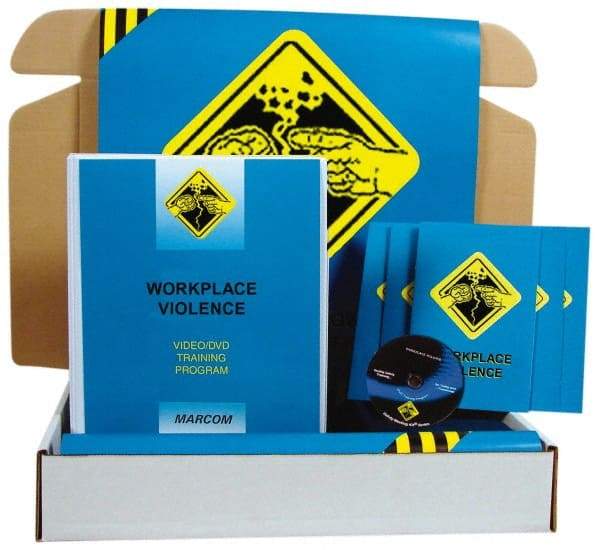 Marcom - Workplace Violence, Multimedia Training Kit - 14 Minute Run Time DVD, English and Spanish - Benchmark Tooling