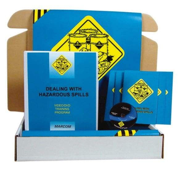 Marcom - Dealing with Hazardous Spills, Multimedia Training Kit - 23 Minute Run Time DVD, English and Spanish - Benchmark Tooling