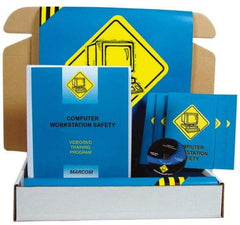 Marcom - Computer Workstation Safety, Multimedia Training Kit - 18 Minute Run Time DVD, English and Spanish - Benchmark Tooling