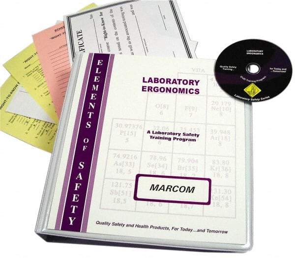 Marcom - Laboratory Ergonomics, Multimedia Training Kit - DVD, English - Benchmark Tooling