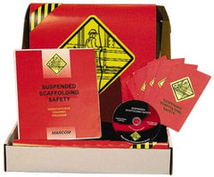 Marcom - Suspended Scaffolding Safety, Multimedia Training Kit - 20 Minute Run Time DVD, English and Spanish - Benchmark Tooling