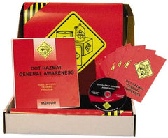 Marcom - DOT HazMat General Awareness, Multimedia Training Kit - 17 Minute Run Time DVD, English and Spanish - Benchmark Tooling