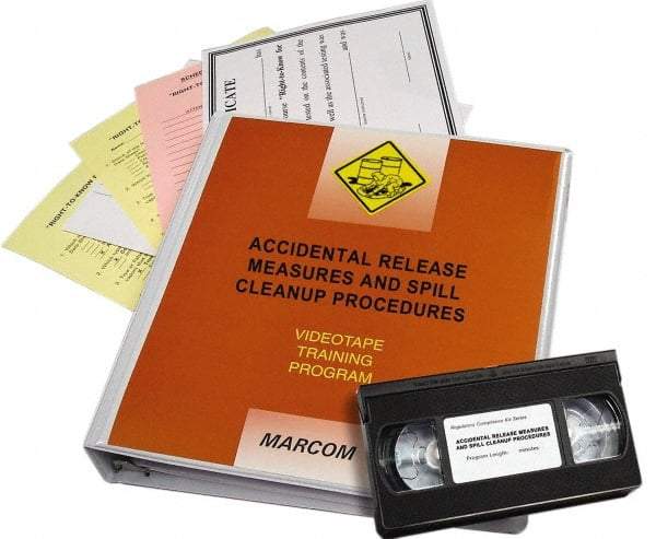 Marcom - Introduction to HAZWOPER Retraining, Multimedia Training Kit - 23 min Run Time DVD, English & Spanish - Benchmark Tooling