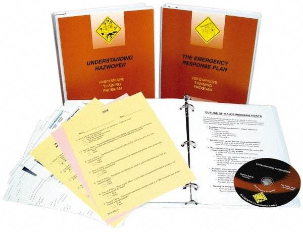 Marcom - Emergency Response: Awareness Training Series, Multimedia Training Kit - DVD, 2 Courses, English & Spanish - Benchmark Tooling