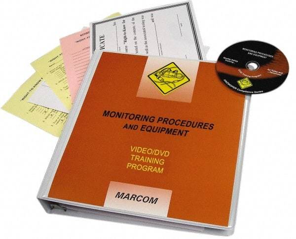 Marcom - Monitoring Procedures and Equipment, Multimedia Training Kit - 18 min Run Time DVD, English & Spanish - Benchmark Tooling