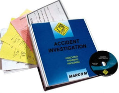 Marcom - Accident Investigation, Multimedia Training Kit - 13 Minute Run Time DVD, English and Spanish - Benchmark Tooling