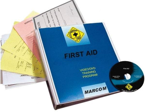 Marcom - First Aid, Multimedia Training Kit - 13 Minute Run Time DVD, English and Spanish - Benchmark Tooling