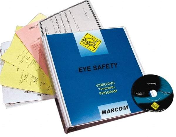 Marcom - Eye Safety, Multimedia Training Kit - 15 Minute Run Time DVD, English - Benchmark Tooling