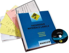 Marcom - Hazardous Materials Labels, Multimedia Training Kit - 22 Minute Run Time DVD, English and Spanish - Benchmark Tooling