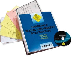 Marcom - Handling a Sexual Harassment Investigation, Multimedia Training Kit - 20 Minute Run Time DVD, English and Spanish - Benchmark Tooling