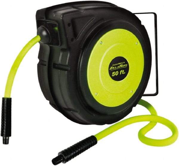 Legacy - 50' Spring Retractable Hose Reel - 150 psi, Hose Included - Benchmark Tooling