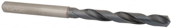 Sumitomo - 8.5mm 135° Solid Carbide Jobber Drill - TiAlCr/TiSi Finish, 127mm OAL - Benchmark Tooling