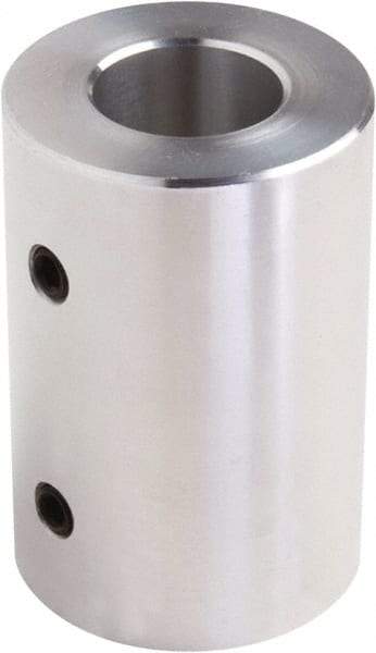 Climax Metal Products - 1" Inside x 2" Outside Diam, Set Screw Rigid Coupling - 3" Long - Benchmark Tooling