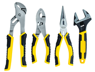 STANLEY® 4 Piece Plier & Adjustable Wrench Set - Benchmark Tooling