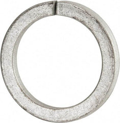 Value Collection - 3", 2.008" ID, 0.458" Thick Split Lock Washer - Grade 8 Spring Steel, Zinc-Plated Finish, 2.008" Min ID, 2.039" Max ID, 4.074" Max OD - Benchmark Tooling