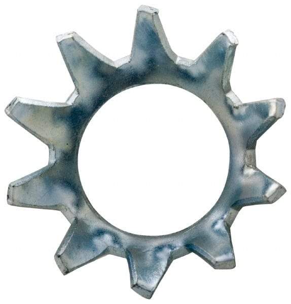 Value Collection - #4 Screw, 0.123" ID, Stainless Steel External Tooth Lock Washer - 0.238" OD, Grade 410 - Benchmark Tooling