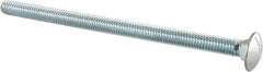 Value Collection - 5/16-18 UNC 5-1/2" Length Under Head, Standard Square Neck, Carriage Bolt - Grade 5 Steel, Zinc-Plated Finish - Benchmark Tooling