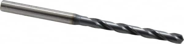 OSG - #7 130° Powdered Metal Jobber Drill - V Finish, Right Hand Cut, Spiral Flute, Straight Shank, 96mm OAL, Standard Point - Benchmark Tooling