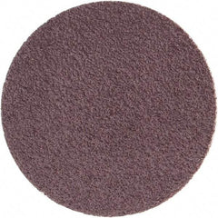 Standard Abrasives - 1-1/2" Disc Diam, 80 Grit, Aluminum Oxide Quick Change Disc - Type P Attaching System, Coated, Red, Medium Grade, 25,000 RPM - Benchmark Tooling