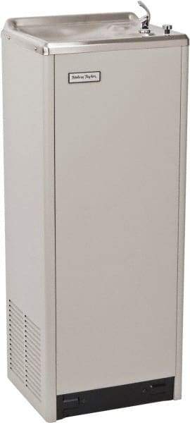 Halsey Taylor - 4 GPH Cooling Capacity Deluxe Floor Standing Water Cooler & Fountain - Heavy Gauge, 105 Max psi, 120 VAC Volts, 230 Watts, 2.5 Full Load Amperage, Vinyl Clad Steel - Benchmark Tooling